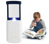 Magnifier Pocket Magnifying Glass with LED Light, Portable Handheld Pocket Magnifier, Small Magnifying Glass, Magnifying Glasses for Jewelry, Rocks, Reading, Hobbies and Inspection