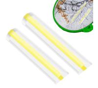 Magnifier Ruler for Reading, Transparent Acrylic | 2X Magnifier Ruler for Drawing | for Children Girls Boys Teenagers Students School Classroom Projects