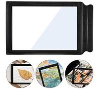 Magnifier Sheet A4 Full Page 3X Large Magnifying Sheet Magnifying Glasses for Reading Full Page Magnifier Sheet Portable Reading Aid Lens Low Vision Person for Reading Books Small Prints Elderly Gift