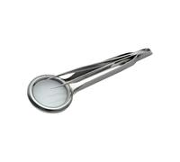Magnifier with Attached Precisions Tweezers Splinters with Magnify Glass Eyebrow Removal Essential Unisex with Magnify Glass