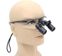 Magnifier With Light, Medical Dental Surgical Loupes 4X 5X 6X Magnifier Surgical Medical Binocular Magnifying Glasses for Dentist Comfortable