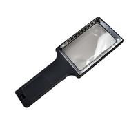 Magnifiers with 20 LEDs 10x Handheld Rechargeable Illuminated Magnifiers for Older Readers Reading Magnifiers for Coin
