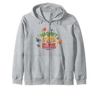 Magnify the Lord Psalm 34:3 Christian Faith Mood Zip Hoodie