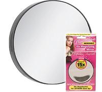 MAGNIFYING EYE MAKE UP MIRROR WITH SUCTION CUPS 15X MAGNIFICATION