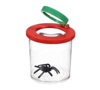 Magnifying Glass Container,Life Sciences Magnifier Container - Collector Cup Observation Magnifier with Ingenious Mirror to See From and Below
