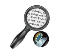 Magnifying Glass Double Magnification 30X/60X for Reading and Maintenance
