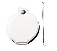 Magnifying Glass, Glass Magnifier Lens, Clear Portable 3X Read Tool with Lanyard for Classroom Science Home Seniors Nature Exploration Hobbies Science Kids School