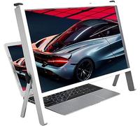 Magnifying Glass Laptop Screen Magnifier, 21-Inch Foldable Computer Stand, Portable Optical Glass for Enhanced Viewing and Comfort