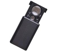 Magnifying Glass, Portable LED Magnifier 30X 60X, Eye Magnifying Tool for Jewelers and Hobbyists, Compact Design