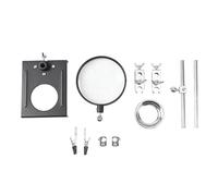Magnifying Glass Soldering Station Professional Desktop Welding Repair Workbench with Auxiliary Clip Stand for PCB Mobile Phone Circuit Board Repair Glass Lens and Metal