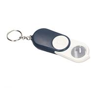 Magnifying Glass With Light, Pocket Magnifying Glass Folding Handheld Mini Magnifier Keyring 10X Pocket Double Layer Lenses Magnifying Glass For Reading With LED Light