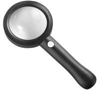 Magnifying Glasses 6X Handheld Magnifying Glass Reading Magnifier with LED Illuminated and USB Charging for Old Man Reading Map Books Hobby Coins Jewelry