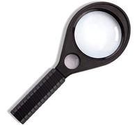 Magnifying Glasses Vision aids 3 Times 6 Times Practical Magnifying Glass (with Auxiliary Magnifying Glass) Stationery Office Supplies 1PCS Better life interesting