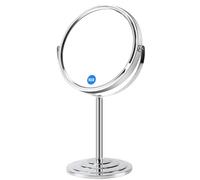Magnifying Makeup Mirror with 10X / 1X Magnification, Double Sided Vanity Tabletop Mirror & Travel Mirrors with 360° Rotation for Dressing Table, Desk, Bathroom, Bedroom - 6 Inch