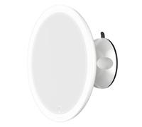 Magnifying Makeup Mirror with Lights, 7X Anti Fog Shower Mirror & Suction Cup - USB Rechargeable, Touch Control Dimmable LED, 360° Magnetic Swivel for Bathroom Vanity, Shaving, Travel