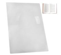 Magnifying Sheet, 26x18cm PVC Full Page Magnifier, 3X A4 Laptop Screen Magnifier, Lens Bookmark Flat Magnifiers for Low Vision Reading Small Prints, Maps and Books