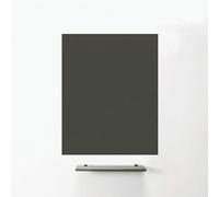 MagniPlan Magnetic Glass Wipe Board for Office, Meeting Room, Classroom, Home Office, Playroom and Bedroom - 900mm x 600mm - Grey