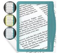 MagniPros 3X Large Ultra Bright LED Page Magnifier with 24 Anti-Glare & Dimmable LEDs (3 Lighting Modes to Relieve Eye Strain)Ideal for Reading Small Fonts & Low Vision Seniors with Aging Eyes (1820)