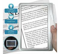 MagniPros Ultra Bright LED Page Magnifier with Anti-Glare 3X Large 12