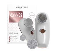 Magnitone BareFaced3 Vibra-Sonic Cleanse + Massage Brush - Grey Grey