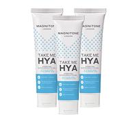 MAGNITONE Take Me Hya - Hydrating Superconductive Gel with Aloe Vera + Hyaluronic Acid, for EMS Microcurrent & RF Radiofrequency Facial Toning Devices - Hydrates & Soothes (Pack of 3)
