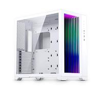 Magniumgear Neo Qube 2 IM, Dual Chamber ATX Mid-tower, Digital-RGB Infinity Mirror front panel, Tempered Glass Panels, White