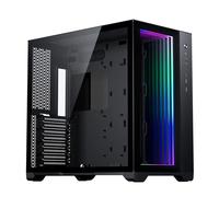 Magniumgear NEO Qube 2 IM Dual Chamber ATX Mid-Tower DRGB Gaming PC Case - Infinity Mirror - Black - MG-NE620QI_DBK02