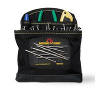 MagnoGrip 002-405 3-Pocket Magnetic Nail Pouch, Black