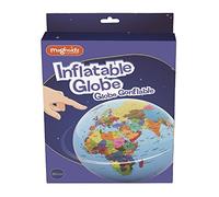 MAGNOIDZ Inflatable Globe 30 cm Educational Geography Learning Toy for Kids