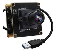 Magnolia 4K USB Camera Module, USB3.0, 25-Degree, 16mm Fixed Focus Webcam