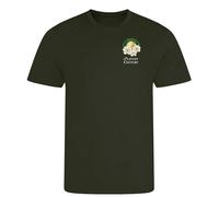 Magnolia Augusta Golf Ball Marker Men's T-Shirt - Bottle Green / M