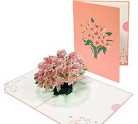 Magnolia Blossom 3D Pop Up Greeting Card - Mother's Day Anniversary Birthday Get Well