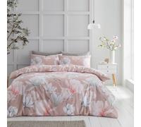 Magnolia Dream Printed Duvet Cover Set Assorted Colours Size
