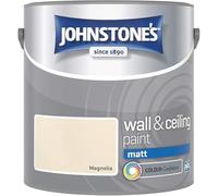 Magnolia Johnstone’s Wall & Ceiling Matt Paint 2.5L - Smooth Matt Finish, Excellent Coverage, Quick Dry, Low Odour Interior Paint for Walls & Ceilings