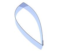 Magnolia Leaf Cutter - Stainless Steel - Valley Cutter Company (Medium)