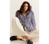 Magnolia Pearl Kelly Western Button Down Shirt at Free People in Purple - female