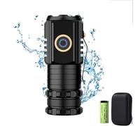 Magnolight Torch,Blitron High Powered Torches,Led Torch,Pocket Torches Led Super Bright,Mini Rechargeable Flashlight Torch,Waterproof Pocket Size Torch,Battery Powered,for Outdoor,Camping,Hiking(S350)