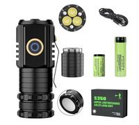 Magnolight Torch & Flashlight - High Powered LED Super Bright Battery Powered (White Light)