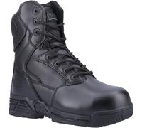 Magnum 8" Safety Boots Waterproof Composite Toe Patrol Uniform Black UK Sizes