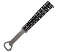 Magnum Balisong Bottle Opener Black
