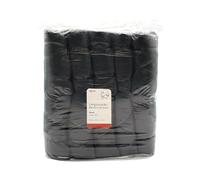 Magnum Elasticated Bed Covers, 10 Pack - Waterproof CPE Disposable Chair and Bed Covers, Hygienic Protective Covers for Tattoo Studios - Secure Fit, Skin-Safe Tattoo & Piercing Supplies (Black)