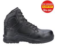 Magnum Mens Strike Force 6.0 Side-Zip CT CP WP Uniform Safety Boots Black