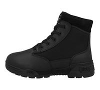 Men's Classic 6 Lace Work Boots, Black 12
