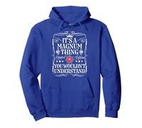 Magnum Name Its A Magnum Thing You Wouldn't Understand Pullover Hoodie, Adult Unisex, Royal Blue, X-Large
