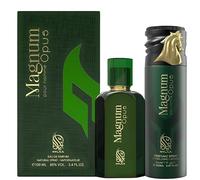 Magnum Opus by Nylaa Perfume & Deodorant Men Fragrance Set 100ml- Eau De Parfum Body Spray Combo - Lavender, Woody, Tonka Bean Long-Lasting Aftershave Gift Set - Prive Men Scent