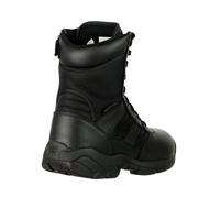 Magnum Panther 8.0 Side Zip Uniform Boot Black 9 Metal Eyelet Lacing System, F
