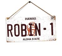 Magnum PI Numberplate - Twine | Printed Metal Wall Sign Plaque