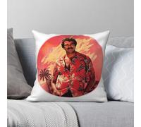 Magnum Pi Thomas Magnum Tom Selleck Square Pillowcase Polyester Linen Velvet Printed Zip Decorative Sofa Cushion Cover