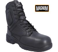 Magnum Strike Force 8.0 Side-Zip Ct Cp Wp Uniform Safety Boot Size 8 38489-71725-07