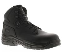 Magnum Sitemaster Mens Black Nubuck Safety Boots, Size: 7